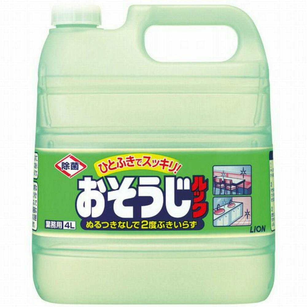 業務用 おそうじルック 4L × 3点 hrm#4903301889465 日用品・生活用品・洗剤 業務用 おそうじルック 4L × 3点 hrm#4903301889465 日用品・生活用品・洗剤
