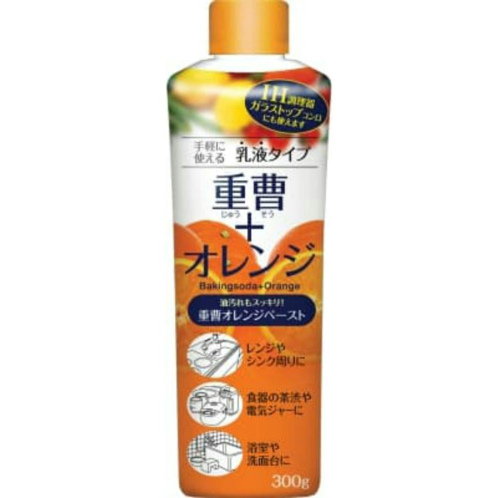 重曹オレンジペースト 300g hrm#4968909059641 日用品・生活用品・洗剤 重曹オレンジペースト 300g hrm#4968909059641 日用品・生活用品・洗剤