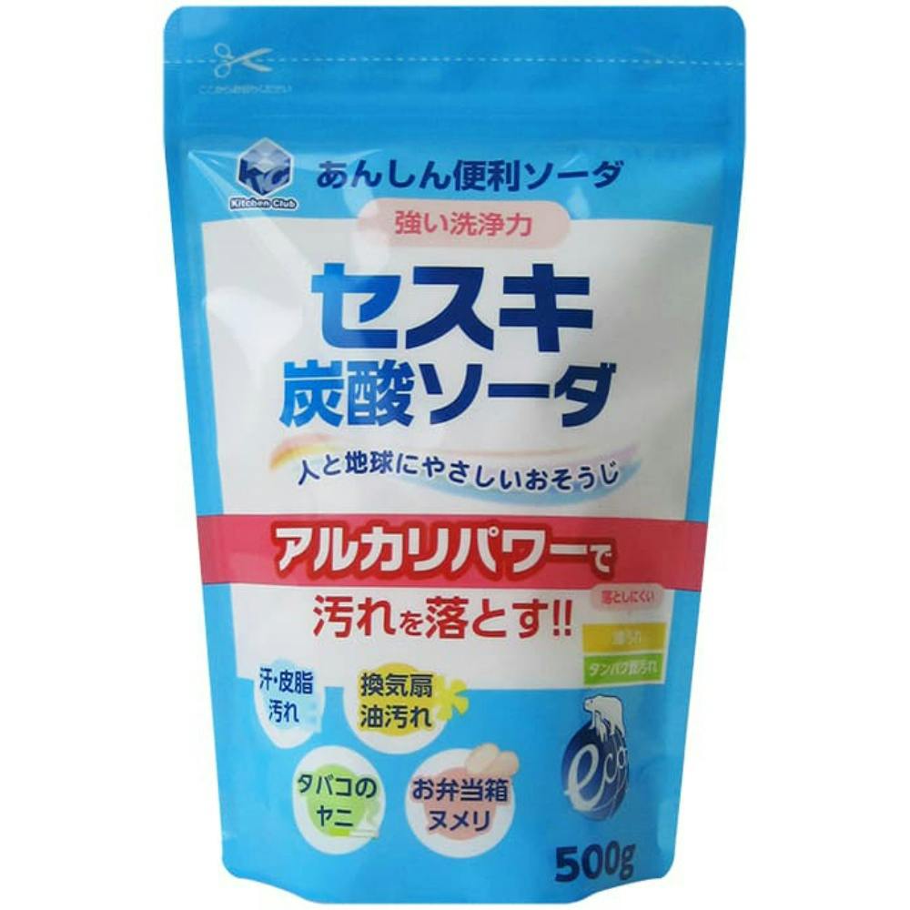 キッチンクラブ セスキ炭酸ソーダ 500g hrm＃4902050485010