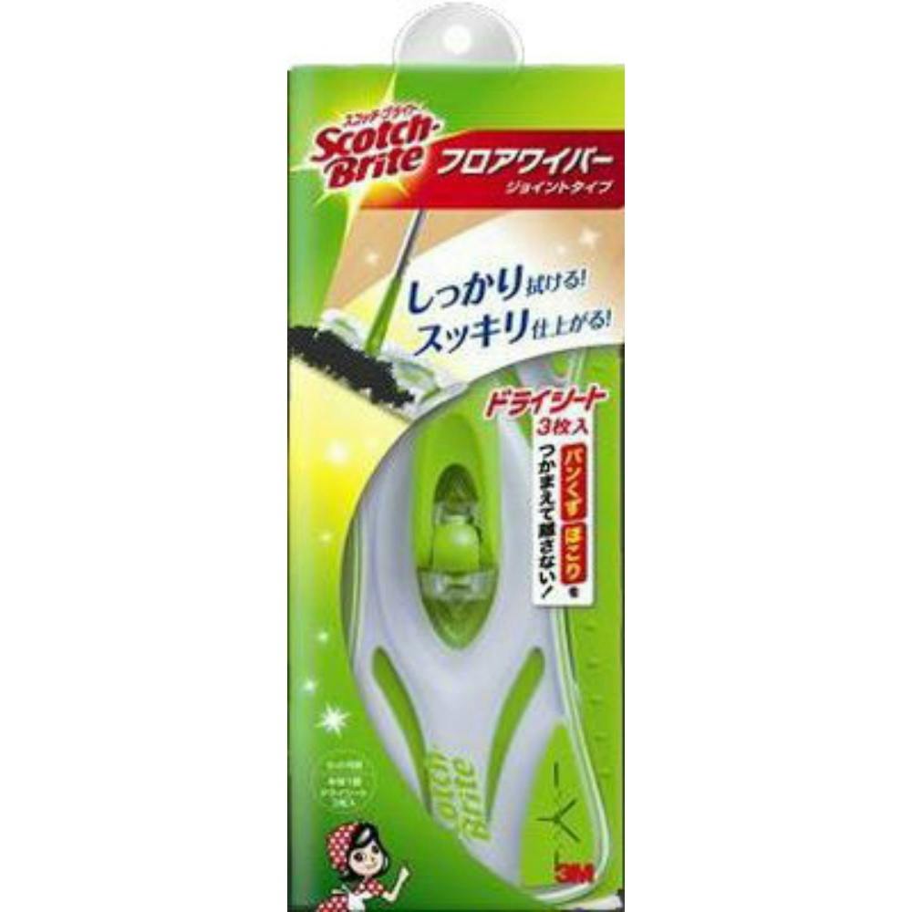 スコッチ・ブライトフロアワイパー伸縮タイプ × 12点 hrm#4548623548692 日用品・生活用品・洗剤 スコッチ・ブライトフロアワイパー伸縮タイプ × 12点 hrm#4548623548692 日用品・生活用品・洗剤