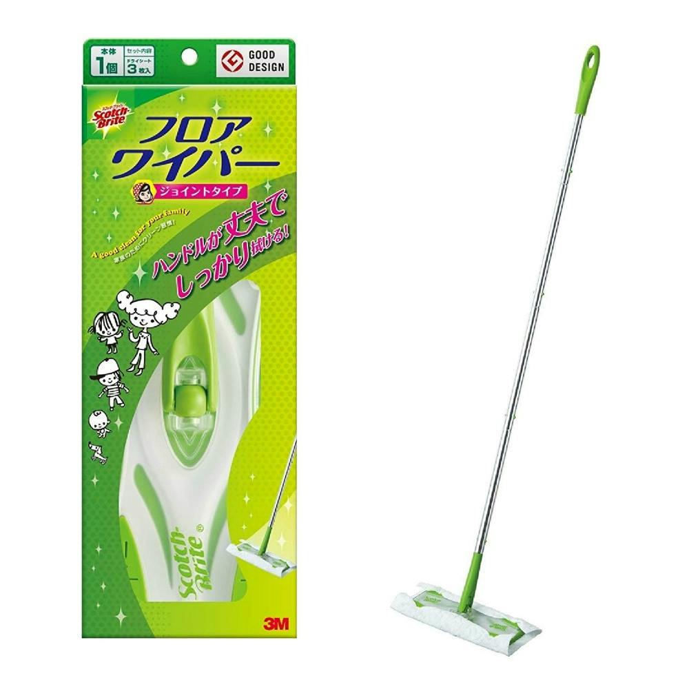 スコッチ・ブライトフロアワイパージョイントタイプ × 12点 hrm#4548623548708 日用品・生活用品・洗剤 スコッチ・ブライトフロアワイパージョイントタイプ × 12点 hrm#4548623548708 日用品・生活用品・洗剤