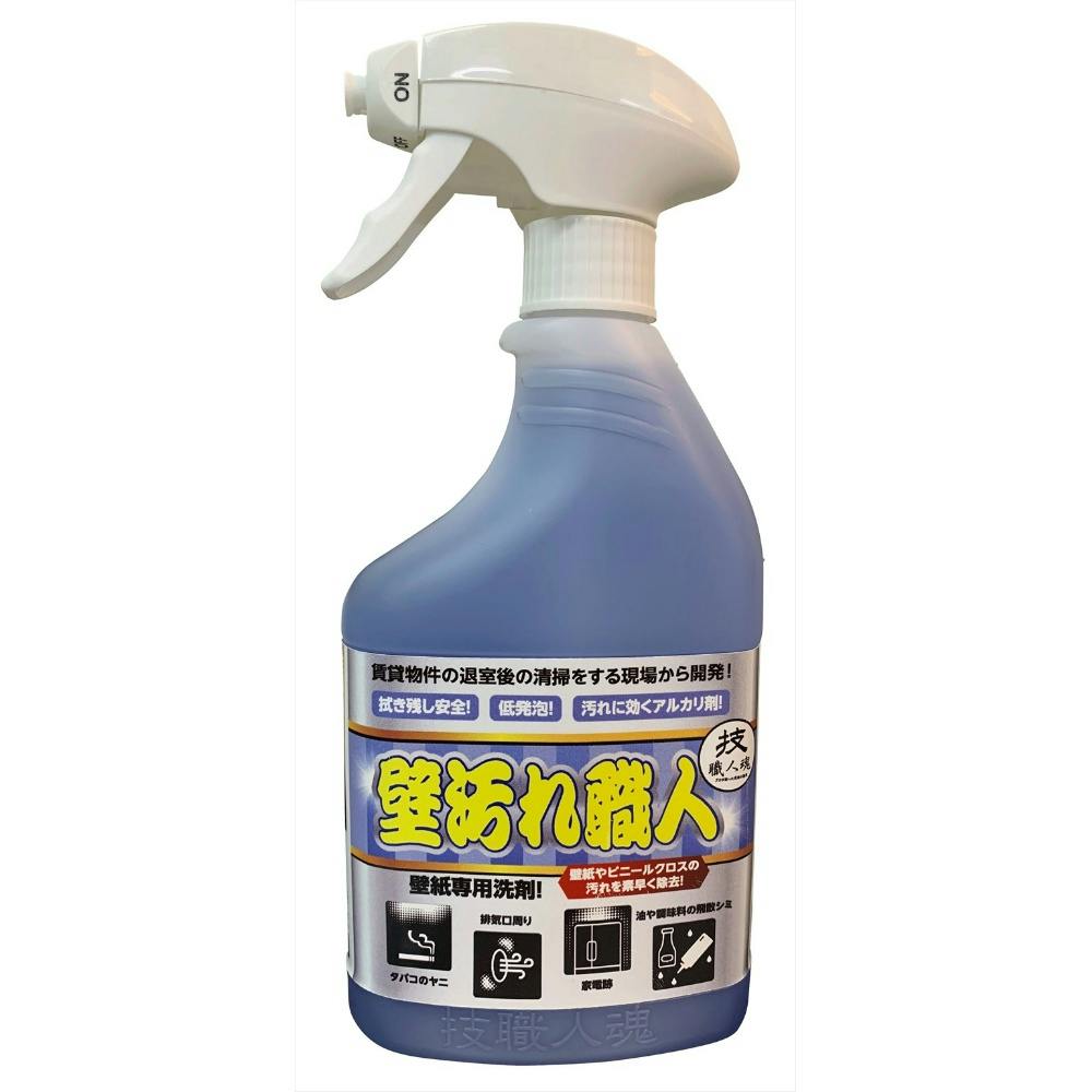 技職人魂 壁汚れ職人 500ml × 12点 #hrm-4560302530446 日用品・生活用品・洗剤 技職人魂 壁汚れ職人 500ml × 12点 #hrm-4560302530446 日用品・生活用品・洗剤
