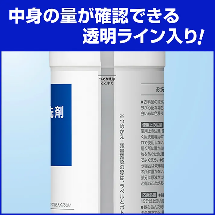 【6点まとめ買い】【空容器です】衣料用柔軟仕上げ剤業務用つめかえ計量容器容量600ml × 6点 【送料込み】 #hrm-4901301376305