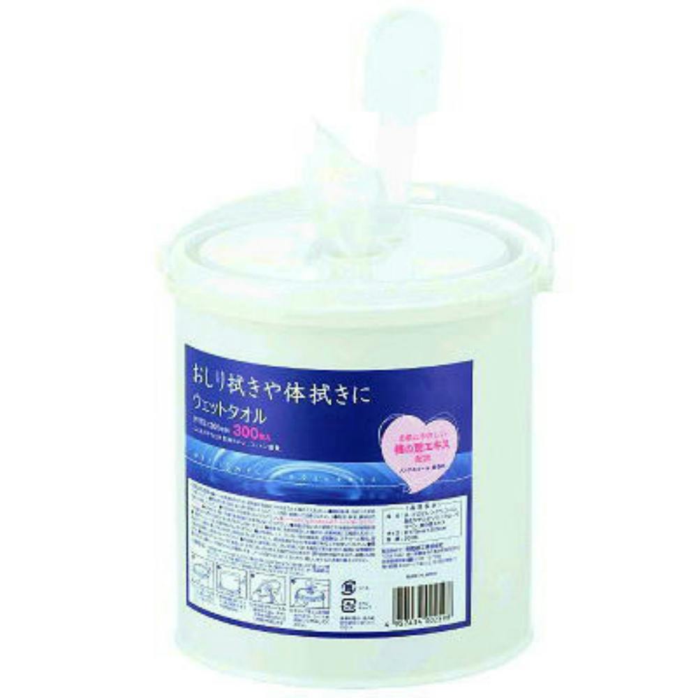 単品14個セット JELウエットタオル300枚バケツ詰替 昭和紙工株式会社 一般 代引不可 単品24個セット 大王製紙 エリエール 除菌できるアルコールタオル