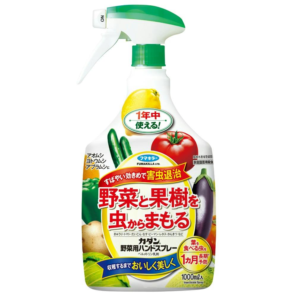 【12点まとめ買い】カダン野菜用ハンドスプレー １０００ml × 12点 【送料込み】 ＃hrm-4902424447217
