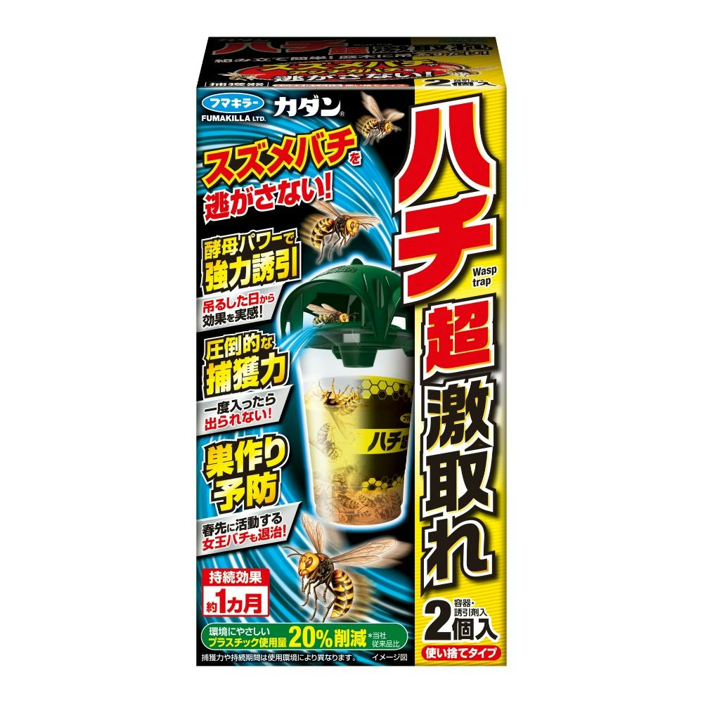カダンハチ超激取れ2個入 × 10点 hrm#4902424452013 駆除剤 カダンハチ超激取れ2個入 × 10点 hrm#4902424452013 駆除剤
