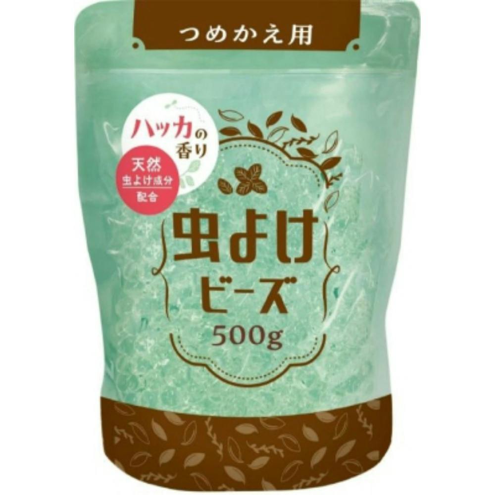 【12点まとめ買い】虫よけビーズ２つめかえ用ハッカの香り × 12点 【送料込み】 ＃hrm-4995860518030