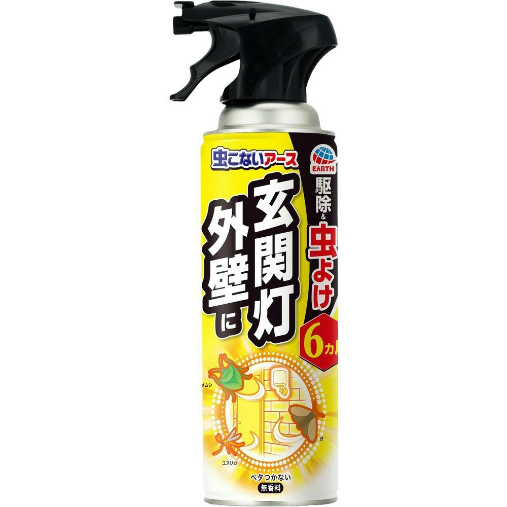 虫こないアース 玄関灯・外壁に 長日数持続タイプ 450mL hrm#4901080159618 駆除剤 虫こないアース 玄関灯・外壁に 長日数持続タイプ 450mL hrm#4901080159618 駆除剤