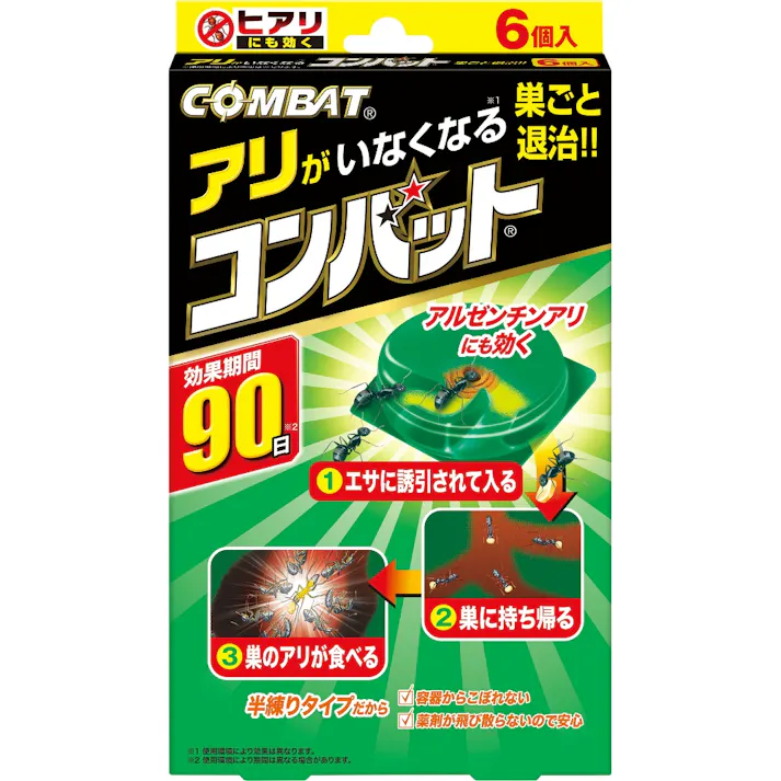 【10点まとめ買い】アリがいなくなるコンバット6個入×10点セット 【送料込み】 #hrm-4987115351189