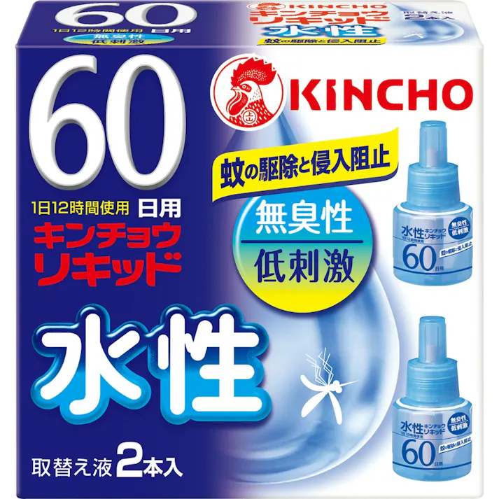 【5点まとめ買い】金鳥リキッド60日替無香 2P × 5点 【送料込み】 #hrm-4987115230965