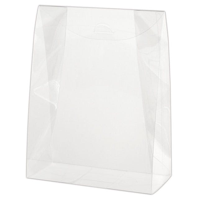 ヘッズ ＢＯＸ－ＰＥＴ W170×D80×H225mm 無地スタンドPETクリアBOX-2(10枚) HEADS MTO-SPB2