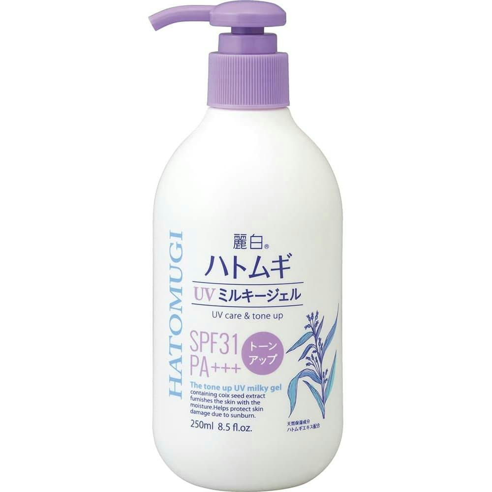 麗白 ハトムギ トーンアップUVミルキージェル SPF31