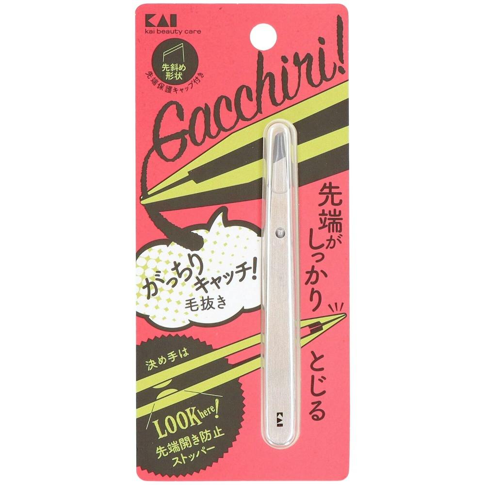 【12点まとめ買い】がっちりキャッチ毛抜き（シルバー） × 12点 【送料込み】 ＃hrm-4901601308570