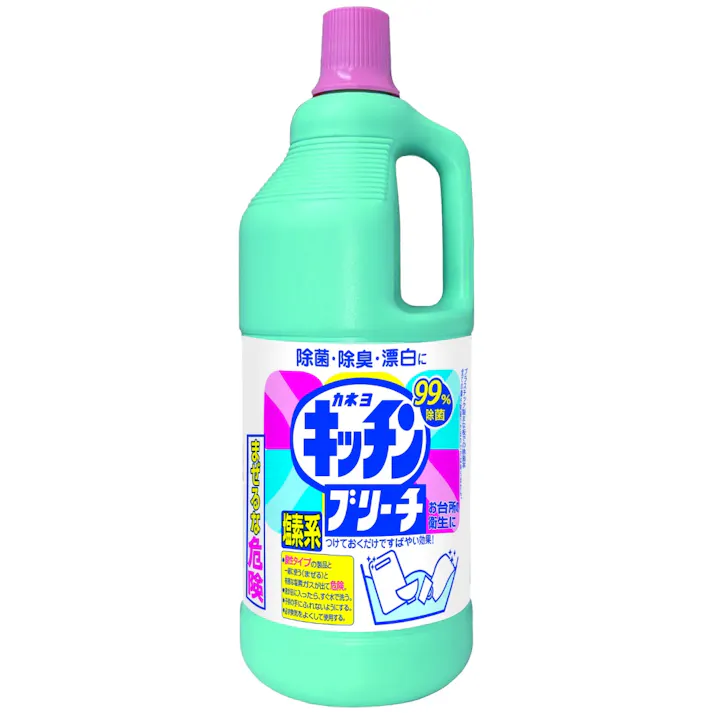 カネヨ キッチンブリーチ L(1500ml)×1点【送料込み】台所のまな板 調理用具等の除菌・除臭・漂白 #hrm-4901329190433