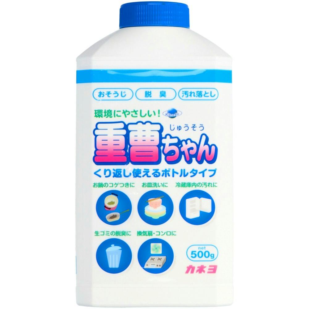 重曹ちゃん ボトル 500g × 24点 #hrm-4901329290799 シンク・コンロまわり用品 重曹ちゃん ボトル 500g × 24点 #hrm-4901329290799 シンク・コンロまわり用品