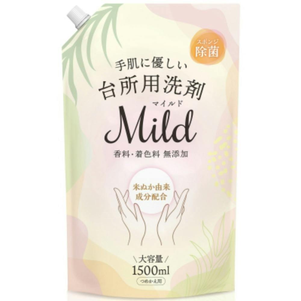 9点まとめ買い】台所用洗剤マイルド 1500ml × 9点 【送料込み