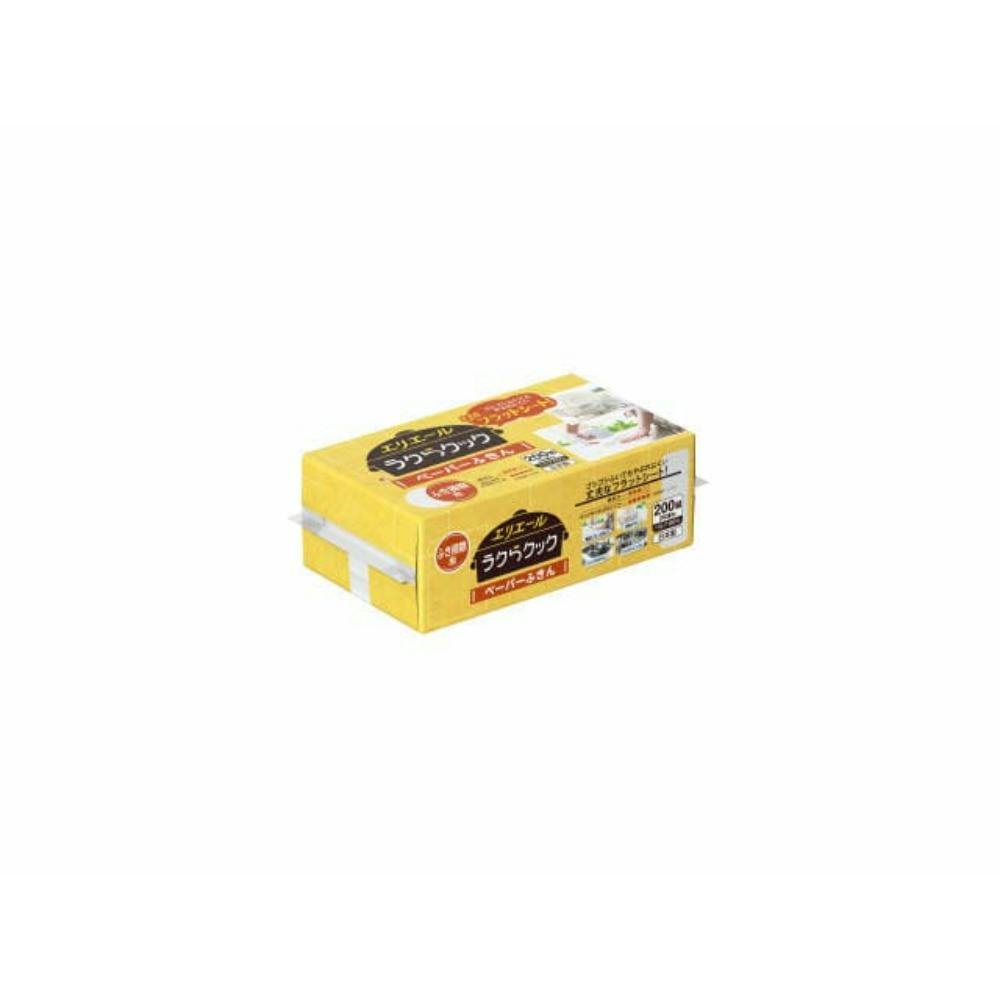 Eラクらクックペーパーふきん 200W1P × 30点 hrm#4902011823974 シンク・コンロまわり用品 Eラクらクックペーパーふきん 200W1P × 30点 hrm#4902011823974 シンク・コンロまわり用品
