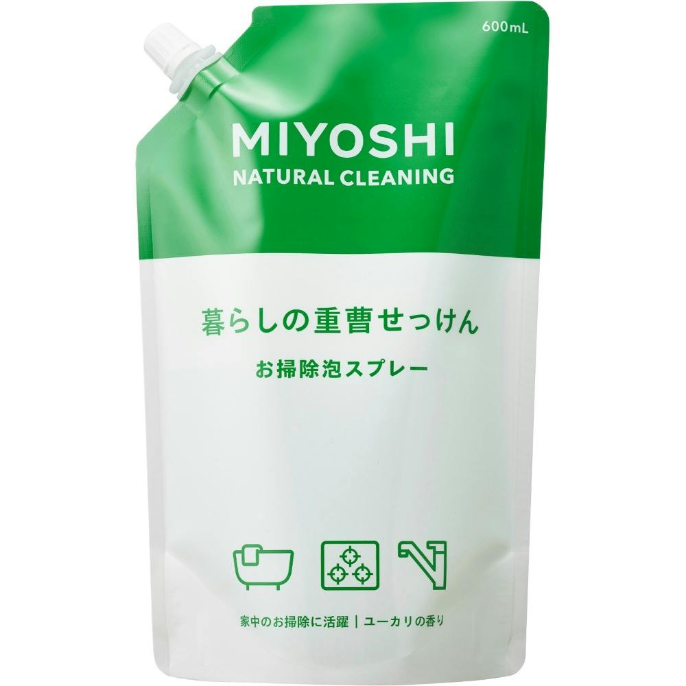暮らしの重曹せっけん泡スプレー詰替用 × 15点 hrm#4537130102411 シンク・コンロまわり用品 暮らしの重曹せっけん泡スプレー詰替用 × 15点 hrm#4537130102411 シンク・コンロまわり用品