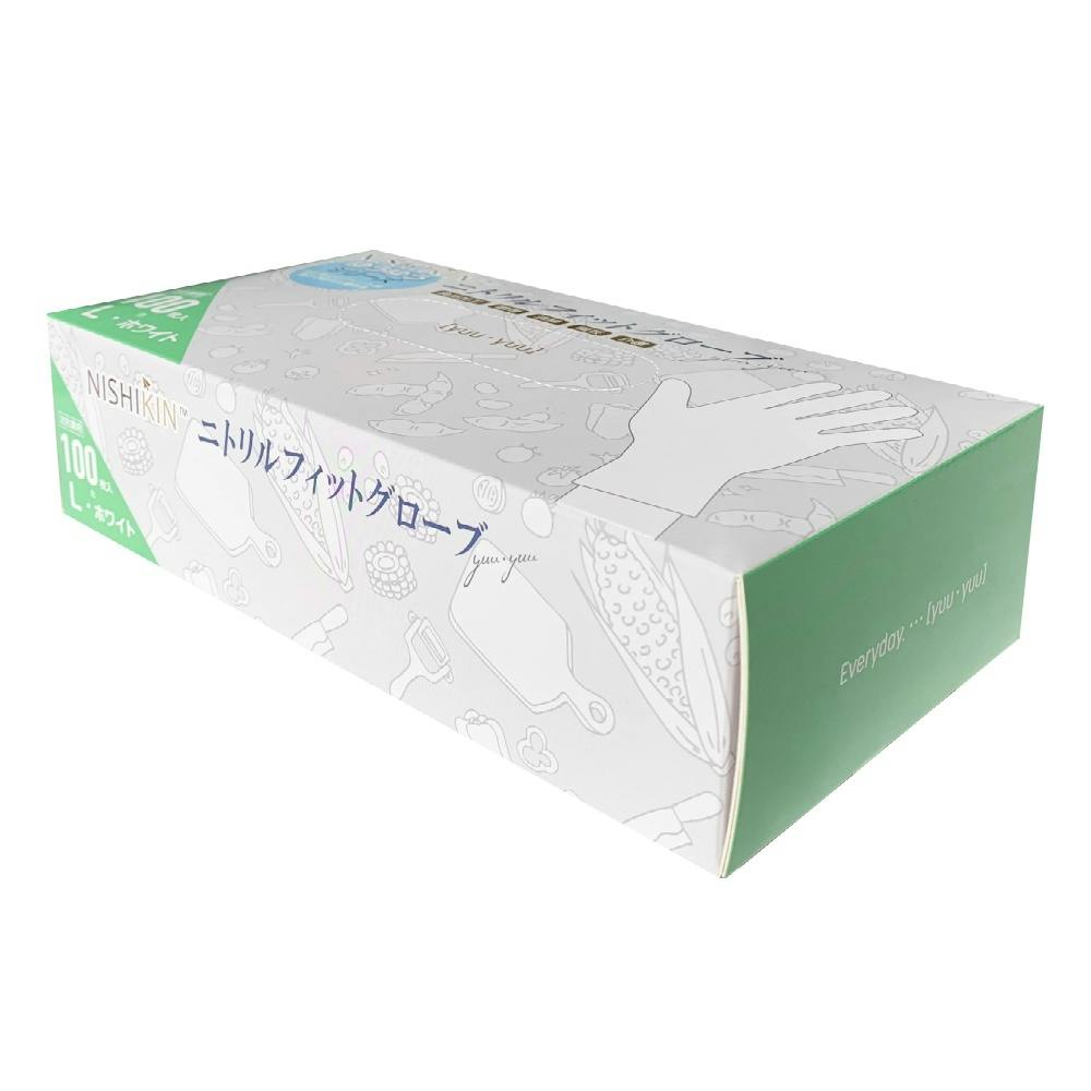ゆうゆうグローブニトリルフィットグローブホワイトL × 10点 hrm#4582559941684 シンク・コンロまわり用品 ゆうゆうグローブニトリルフィットグローブホワイトL × 10点 hrm#4582559941684 シンク・コンロまわり用品