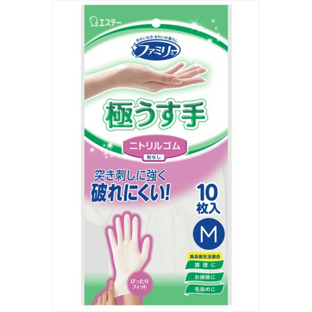 ファミリー ニトリルゴム 極うす手 M ホワイト hrm#4901070760985 シンク・コンロまわり用品 ファミリー ニトリルゴム 極うす手 M ホワイト hrm#4901070760985 シンク・コンロまわり用品