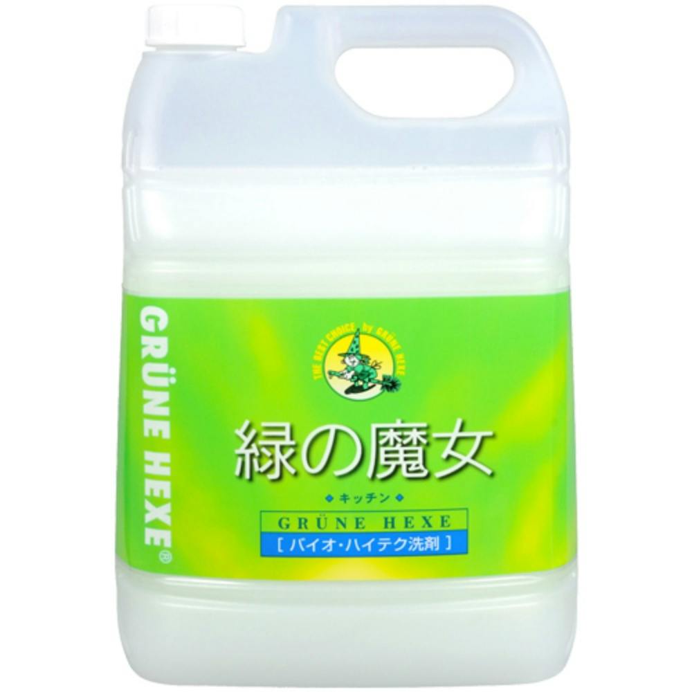 緑の魔女キッチン業務用5L × 3点 hrm#4902875981124 シンク・コンロまわり用品 緑の魔女キッチン業務用5L × 3点 hrm#4902875981124 シンク・コンロまわり用品