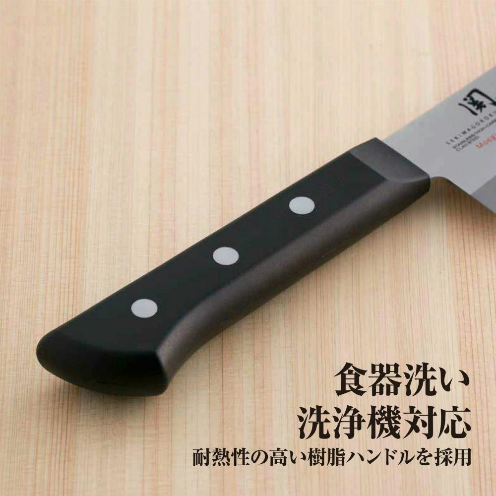 5点まとめ買い】関孫六 萌黄 三徳165mm × 5点 【送料込み】 ＃hrm