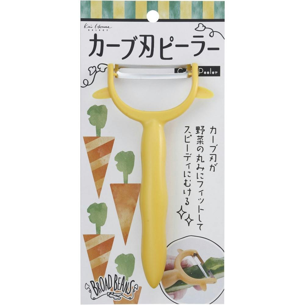 Broad Beans 野菜にフィット カーブ刃ピーラー × 10点 hrm#4901601214413 シンク・コンロまわり用品 Broad Beans 野菜にフィット カーブ刃ピーラー × 10点 hrm#4901601214413 シンク・コンロまわり用品