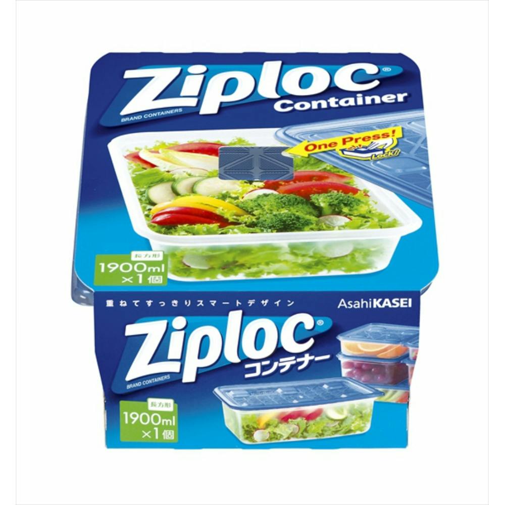 ジップロックコンテナー長方形1900ML1個入 hrm#4901670111989 シンク・コンロまわり用品 ジップロックコンテナー長方形1900ML1個入 hrm#4901670111989 シンク・コンロまわり用品