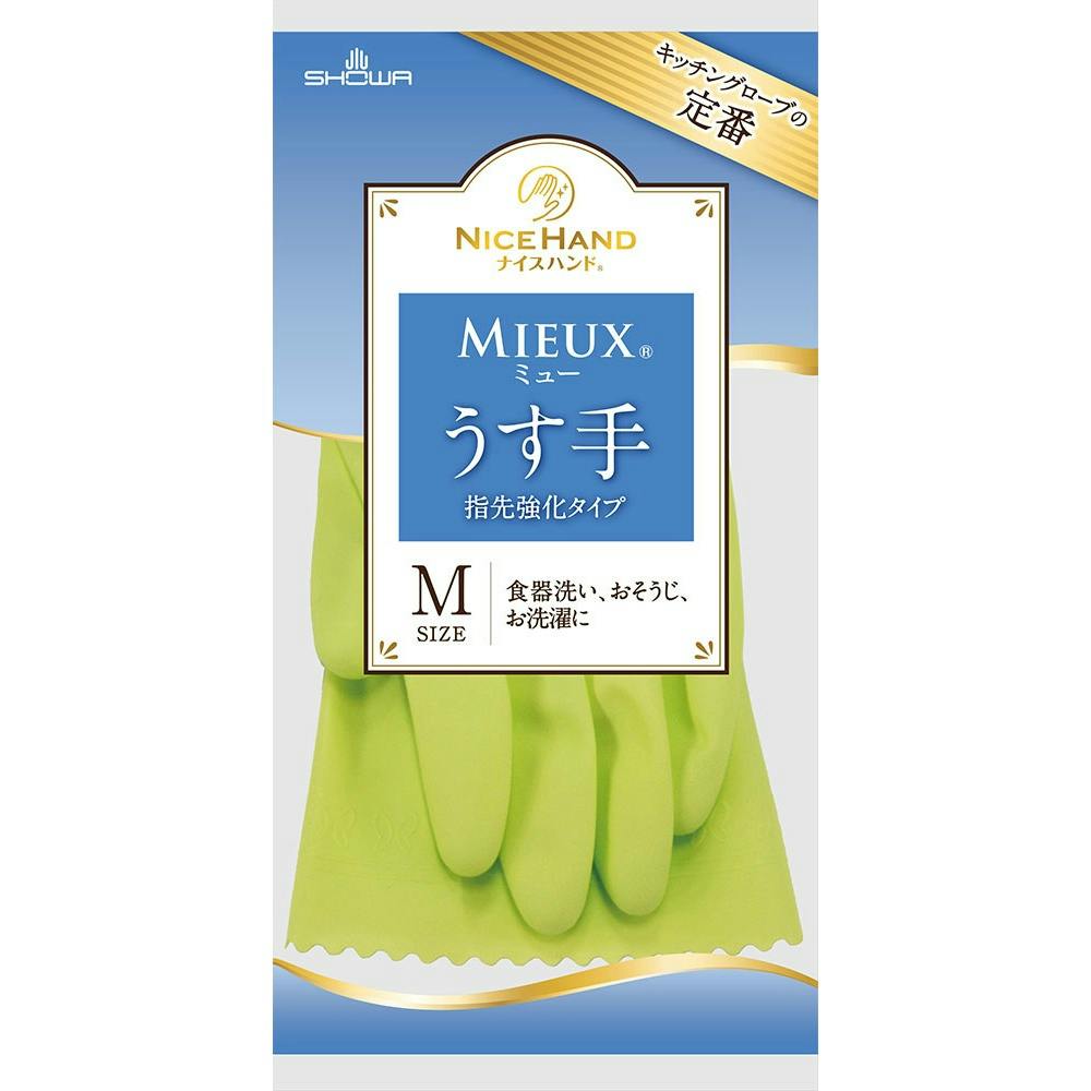 ナイスハンドミューうす手 Mグリーン × 240点 #hrm-4901792037587 シンク・コンロまわり用品 ナイスハンドミューうす手 Mグリーン × 240点 #hrm-4901792037587 シンク・コンロまわり用品