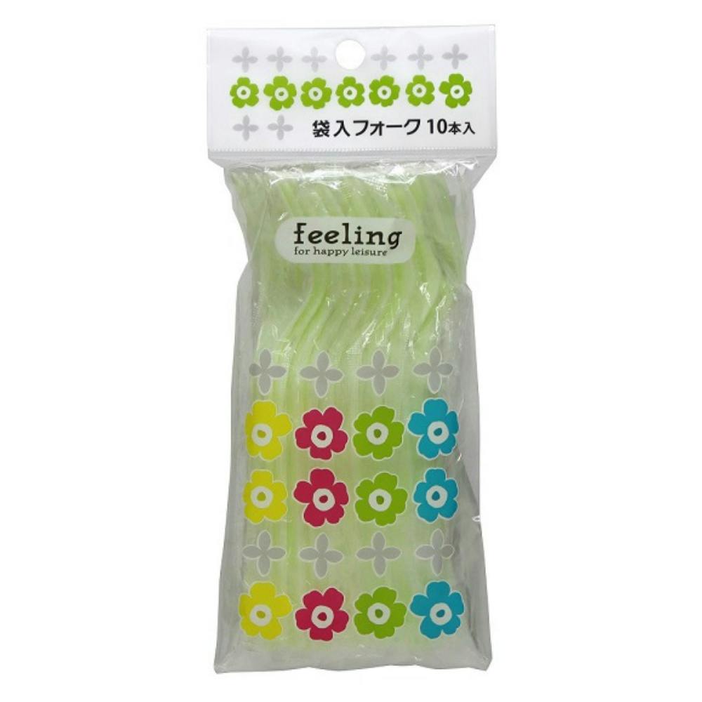 【10点まとめ買い】ＦＬ 袋入フォーク１０本 × 10点 まとめ買い 【送料込み】 ＃hrm-4904681651796