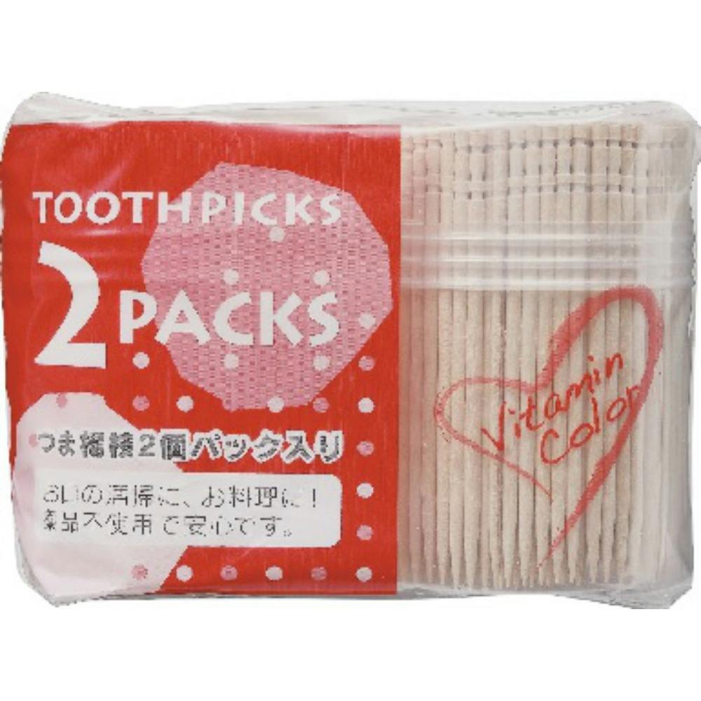 ビタミンカラー楊枝L400×2P × 100点 hrm#4902465160137 シンク・コンロまわり用品 ビタミンカラー楊枝L400×2P × 100点 hrm#4902465160137 シンク・コンロまわり用品