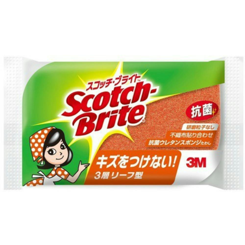 スコッチブライトSS-72KE抗菌ウレタンスポンジたわしリーフ型3層研磨粒子なしオレンジ × 30点 まとめ買い #hrm-4519001001092 シンク・コンロまわり用品 スコッチブライトSS-72KE抗菌ウレタンスポンジたわしリーフ型3層研磨粒子なしオレンジ × 30点 まとめ買い #hrm-4519001001092 シンク・コンロまわり用品