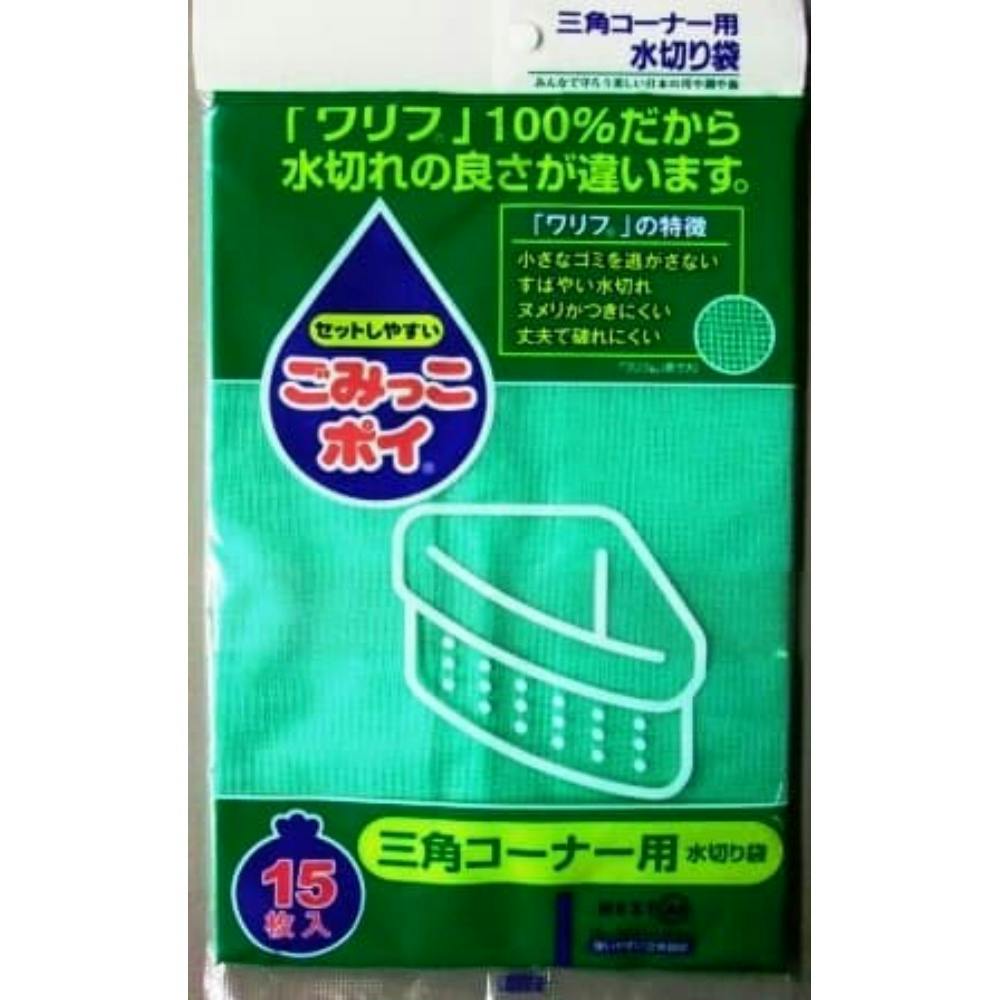 ごみっこポイ M 15P 三角コーナー用 × 25点 hrm#4903652241141 シンク・コンロまわり用品 ごみっこポイ M 15P 三角コーナー用 × 25点 hrm#4903652241141 シンク・コンロまわり用品