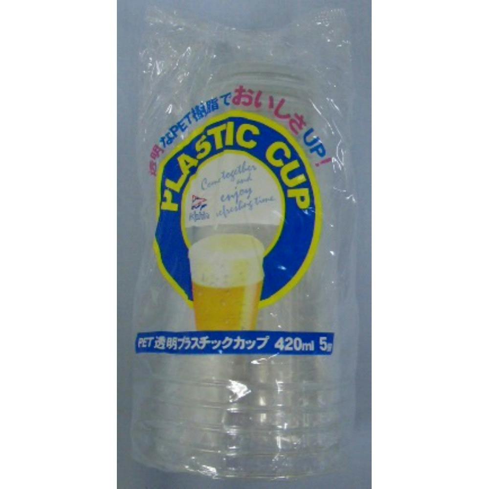 ドルフィン 透明プラカップ420ML5個 × 120点 まとめ買い #hrm-4975810180029 シンク・コンロまわり用品 ドルフィン 透明プラカップ420ML5個 × 120点 まとめ買い #hrm-4975810180029 シンク・コンロまわり用品