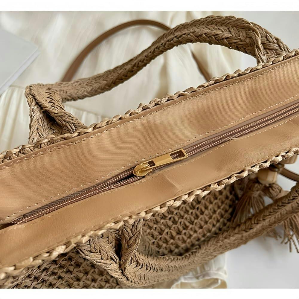 かごバッグ ショルダー 2way カゴバッグ ハンドバッグ 大容量 高見え