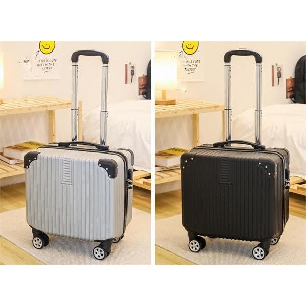 スーツケース キャリーケース小型 軽量 360回転キャスタ TSAロック