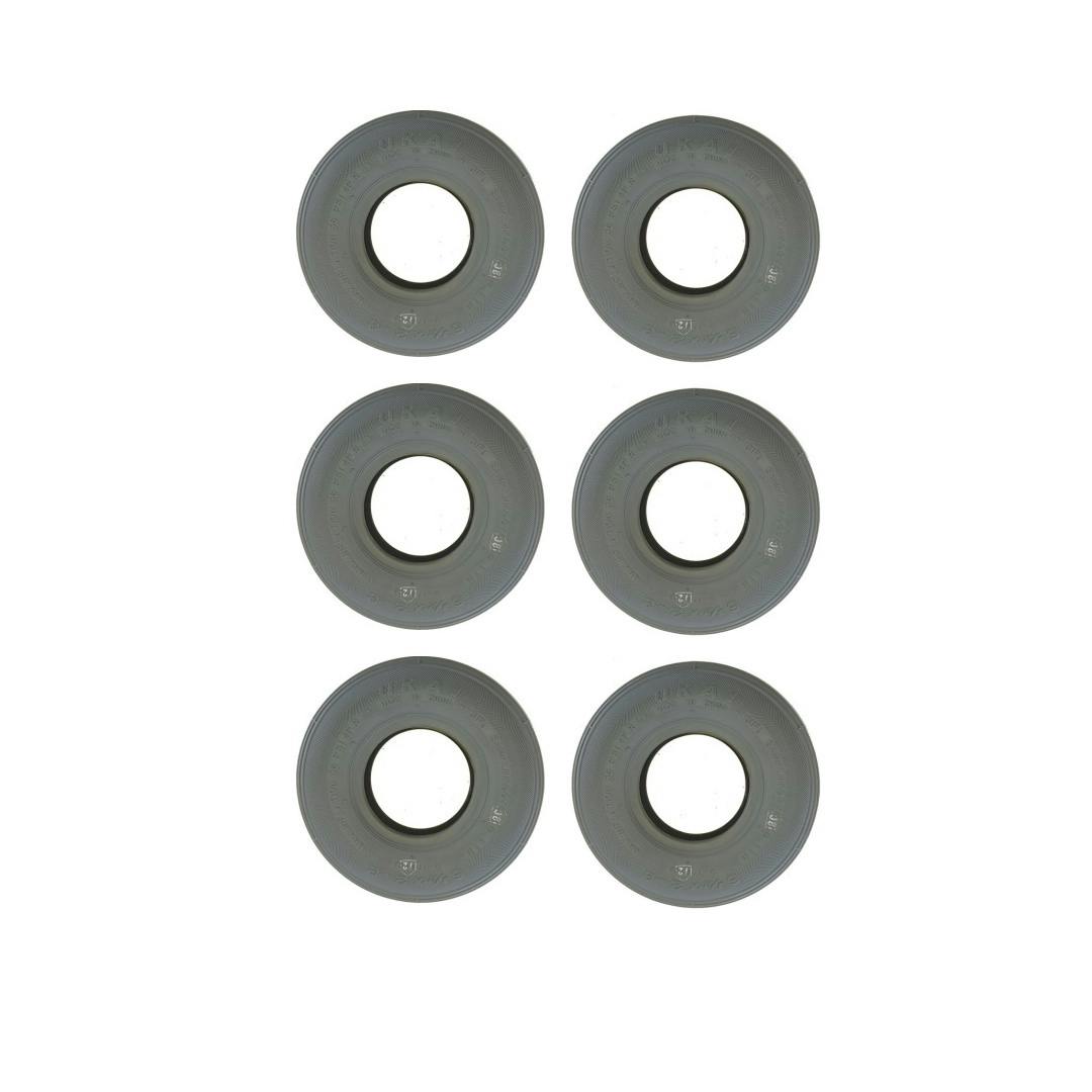 6 1/2x2-3 エアータイヤ 台車用補修部品 ウカイ グレー 6本 農業用作業用品 6 1/2x2-3 エアータイヤ 台車用補修部品 ウカイ グレー 6本 農業用作業用品