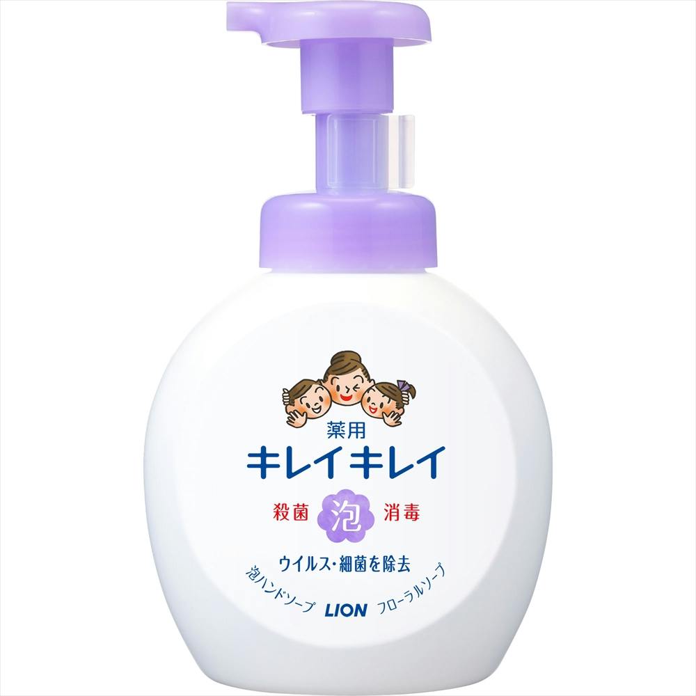 キレイキレイ薬用泡ハンド本体大フローラルソープ ×1点 #hrm-4903301269069 洗面用品 キレイキレイ薬用泡ハンド本体大フローラルソープ ×1点 #hrm-4903301269069 洗面用品