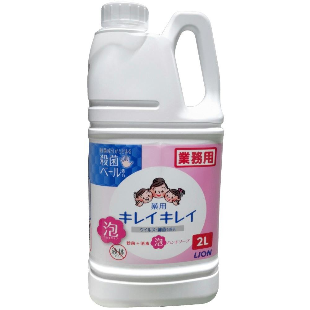 キレイキレイ泡ハンドソープ 2L × 6点 #hrm-4903301181606 洗面用品 キレイキレイ泡ハンドソープ 2L × 6点 #hrm-4903301181606 洗面用品