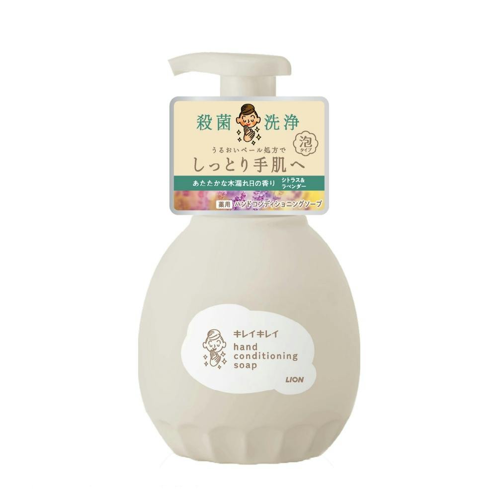 キレイキレイ 薬用ハンドコンディショニングソープ あたたかな木漏れ日の香り シトラス&ラベンダー 本体 × 12点 #hrm-45185618 洗面用品 キレイキレイ 薬用ハンドコンディショニングソープ あたたかな木漏れ日の香り シトラス&ラベンダー 本体 × 12点 #hrm-45185618 洗面用品