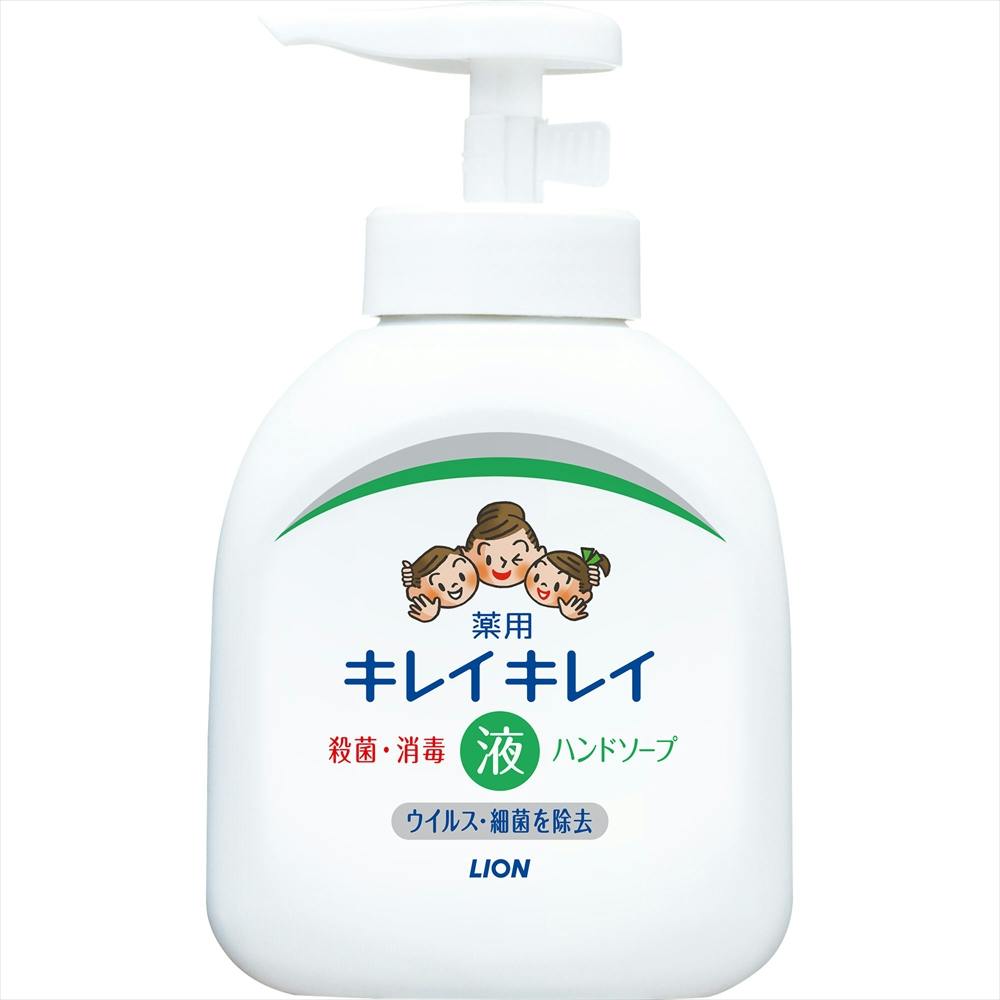 キレイキレイ薬用液体ハンドソープポンプ250ml × 24点 #hrm-4903301176817 洗面用品 キレイキレイ薬用液体ハンドソープポンプ250ml × 24点 #hrm-4903301176817 洗面用品