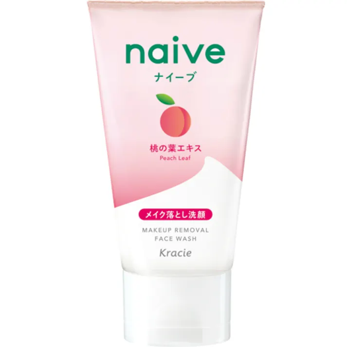 ナイーブメイクも落とせる洗顔フォーム 桃の葉ミニ ×1点【送料込み】 #hrm-49545128