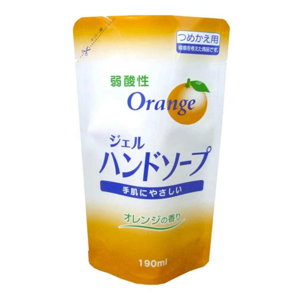 詰替用弱酸性ジェルハンドソープ190ML ×1点 hrm