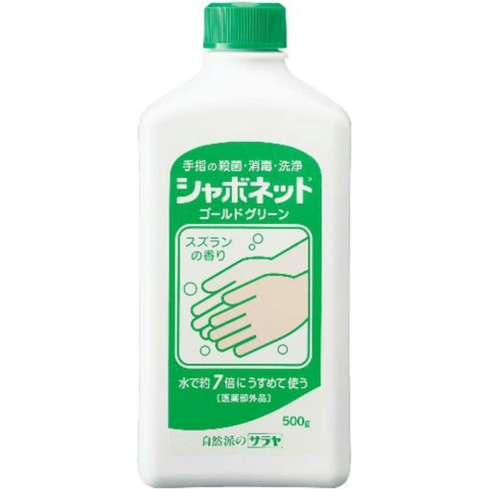 シャボネットゴールドグリーン500G × 24点 #hrm-4987696232044 洗面用品 シャボネットゴールドグリーン500G × 24点 #hrm-4987696232044 洗面用品