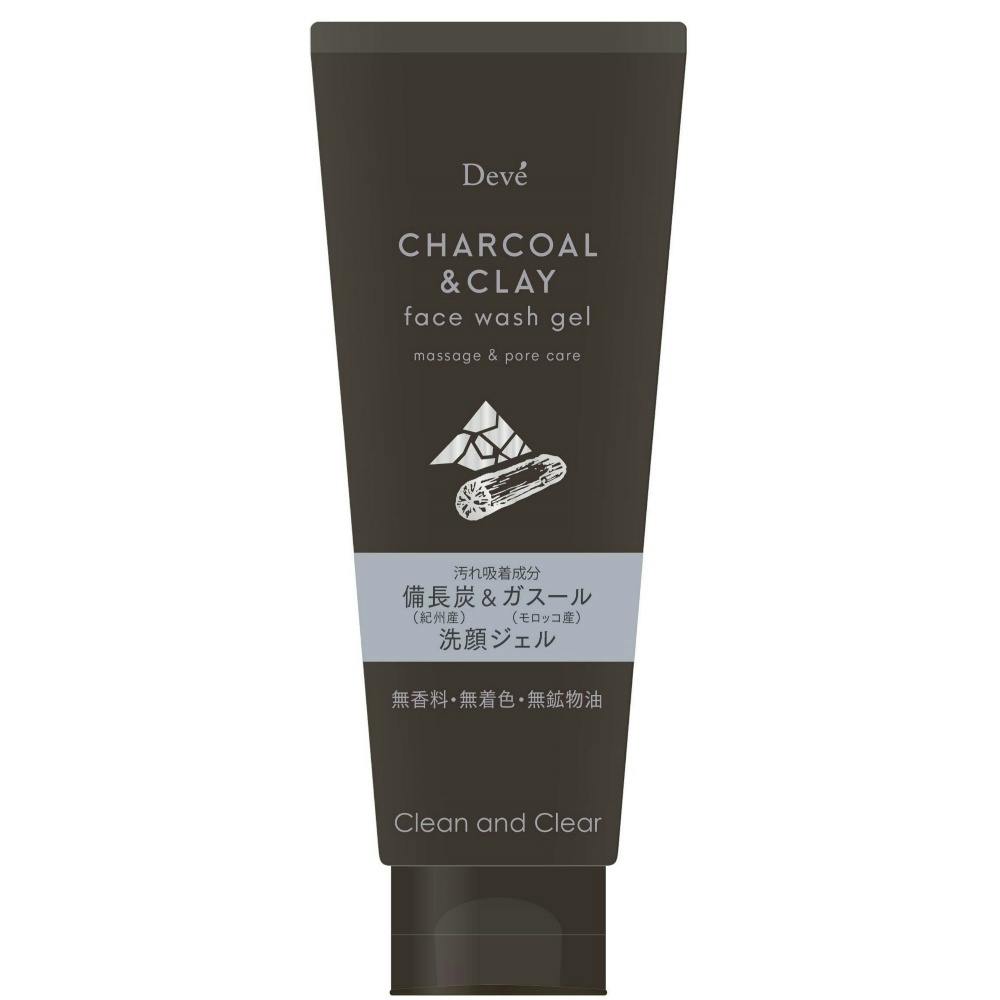 ディブ 炭＆泥 洗顔ジェル ×1点【送料込み】 ＃hrm-4513574039094