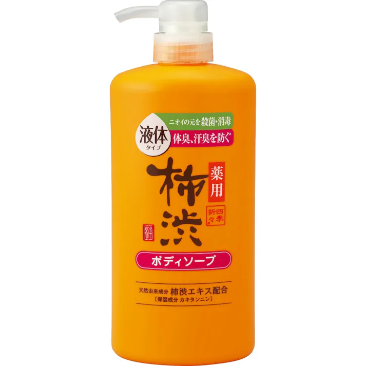 【16点まとめ買い】四季折々 薬用 柿渋 ボディソープ 本体 600ml × 16点【送料込み】 #hrm-4513574042247