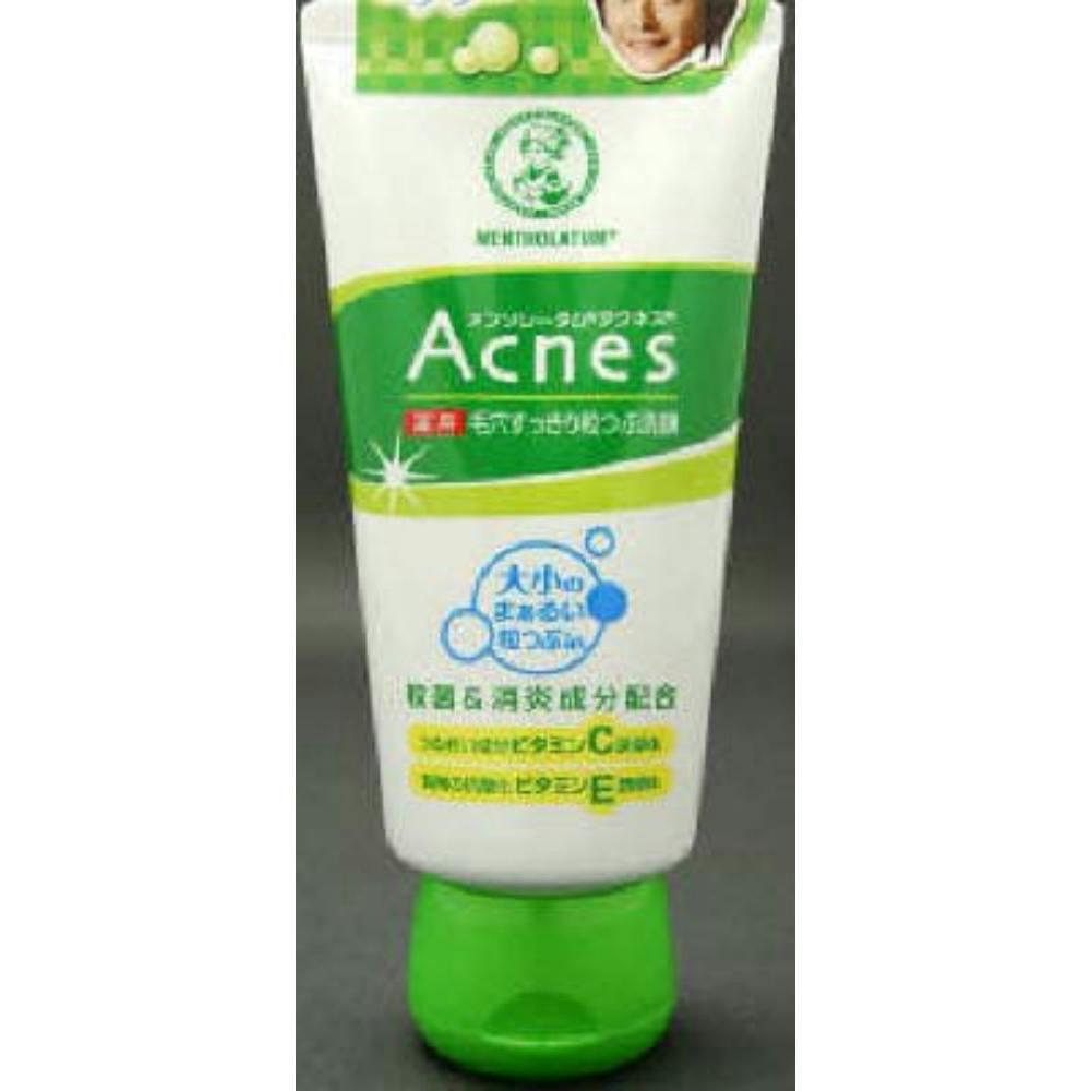 メンソレータム アクネス 薬用毛穴すっきり粒つぶ洗顔 ×1点 #hrm-4987241125081 洗面用品 メンソレータム アクネス 薬用毛穴すっきり粒つぶ洗顔 ×1点 #hrm-4987241125081 洗面用品
