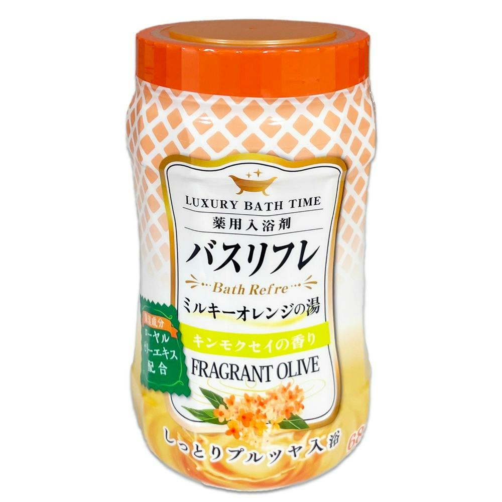 バスリフレ薬用入浴剤キンモクセイにごり湯本体 ×1点【送料込み