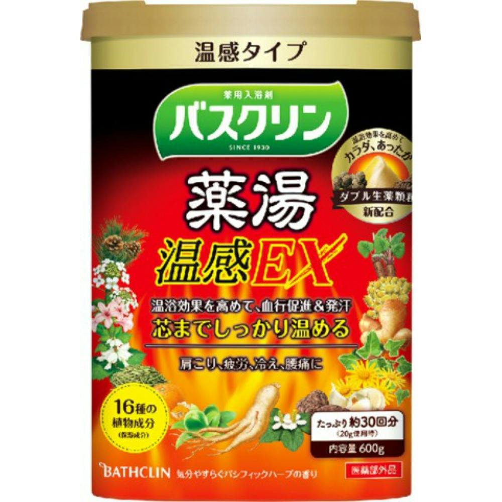 バスクリン薬湯 温感EX 600G × 15点 #hrm-4548514153257 洗面用品 バスクリン薬湯 温感EX 600G × 15点 #hrm-4548514153257 洗面用品