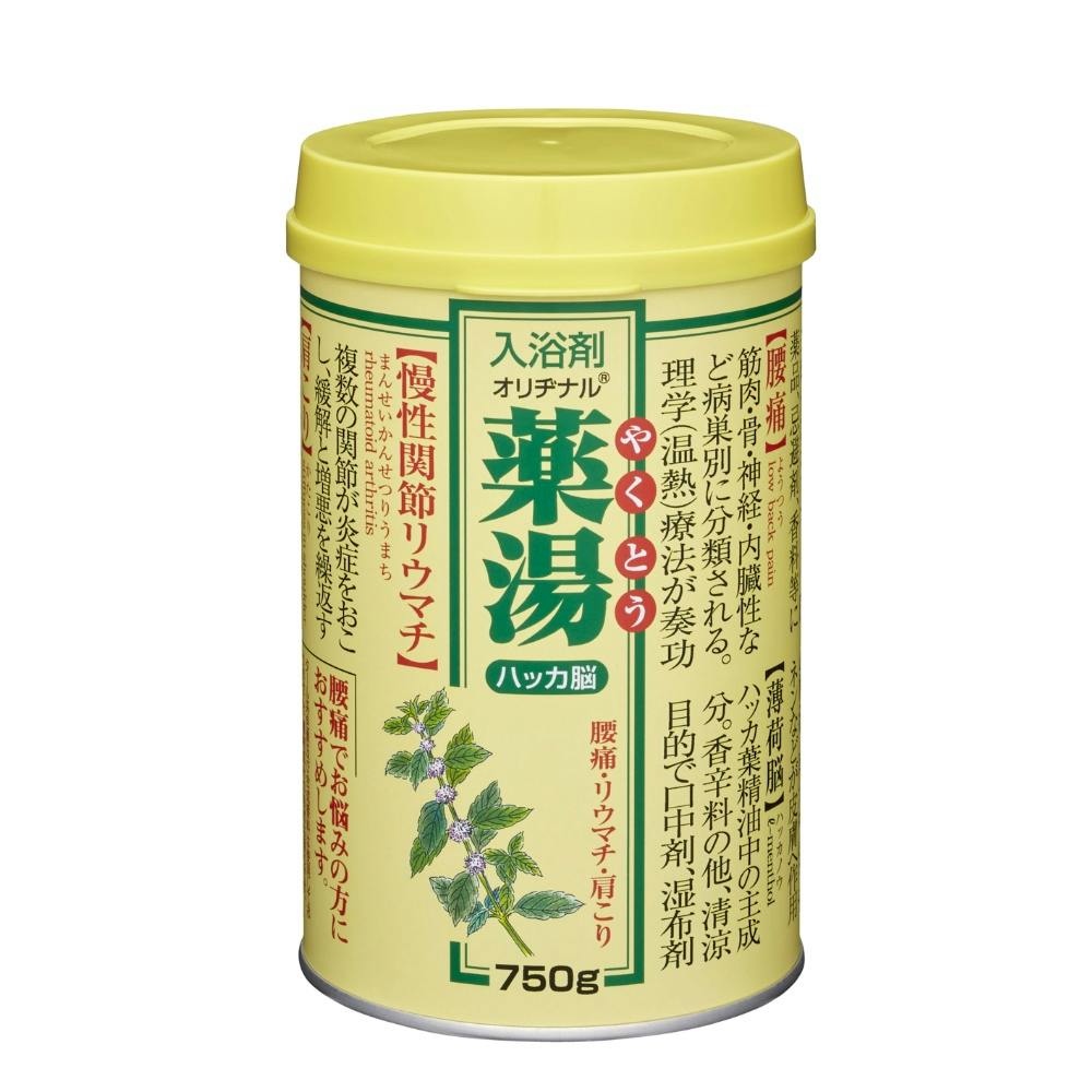 オリヂナル薬湯 ハッカ脳 750G × 12点 #hrm-4901180026056 洗面用品 オリヂナル薬湯 ハッカ脳 750G × 12点 #hrm-4901180026056 洗面用品